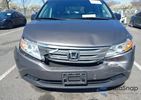 2011 Honda Odyssey Ex-L from USA, damaged, VIN 5FNRL5H68BB009036